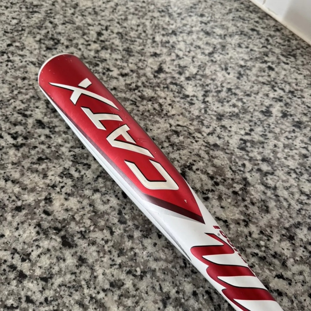 Gently Used Marucci CATX USSSA Baseball Bat -10 Alloy Baseball Bat Rd/Wht